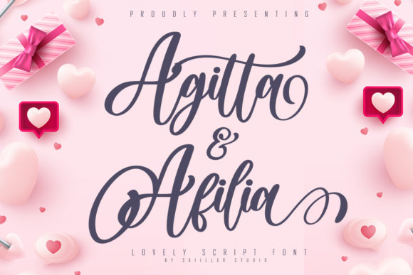 Agitta Afilia Font for Elegant Branding