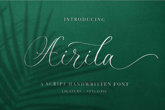 Airila: A Handwritten Font for Business Branding