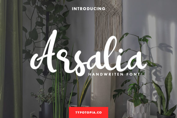 Arsalia Font: Elevate Campaigns with Graceful Script