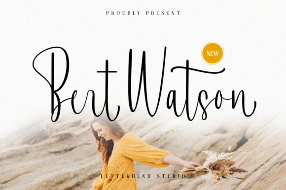 Bert Watson Font for Creative Design