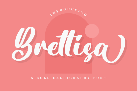 Brettisa: The Elegant Script Font for Polished Branding