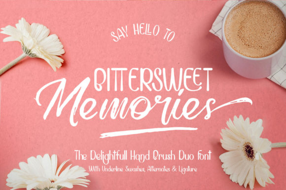 Elevate Your Brand with Bittersweet Memories Typeface