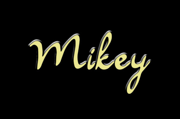 Elevate Your Brand with Mikey: A Chic Script Font for Business