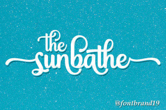 Elevate Your Brand with The Sunbathe Typeface