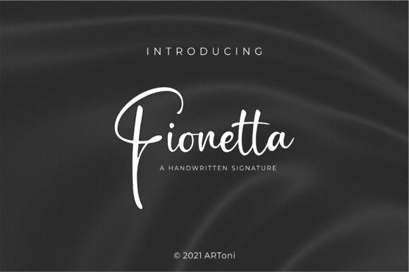 Fionetta: A Graceful Script Font for Handmade Creators