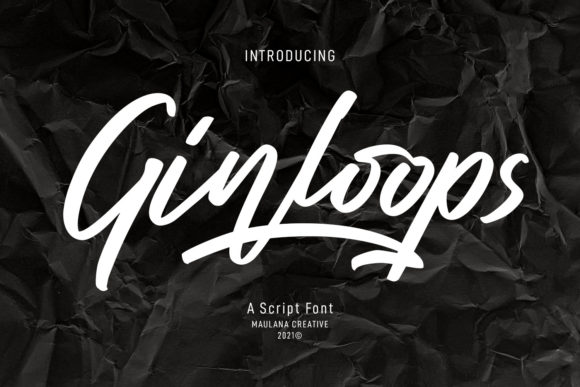 Ginloops Font Review: Elevating Campaigns with Elegant Script