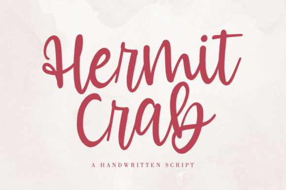 Hermit Crab Font: A Playful Script for Small Business Branding