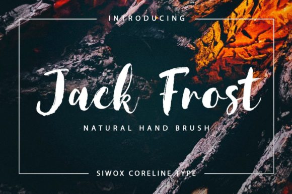 Jack Frost: A Playful Script Font for Small Business Branding
