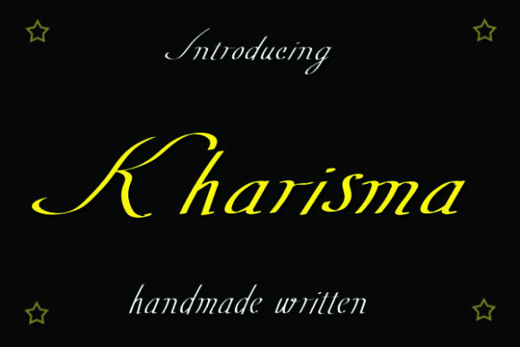 Kharisma Script Font Review for Makers and Sellers