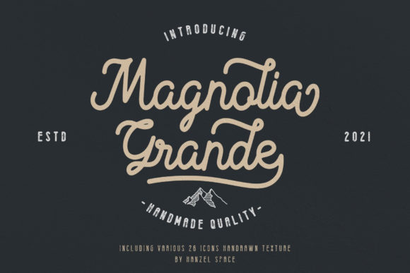 Magnolia Grande Font for Elegant Branding