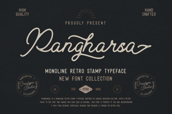Pangharsa Font for Web Design