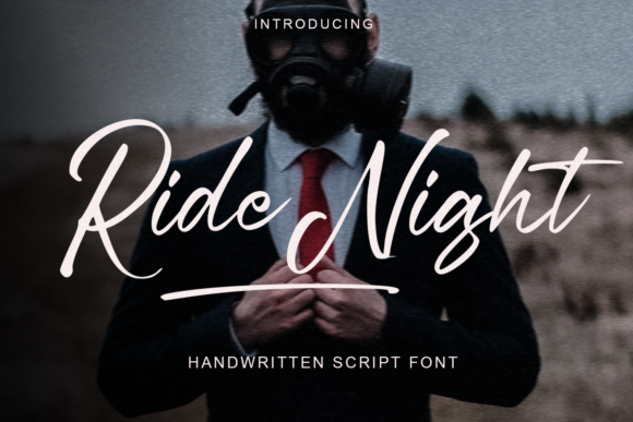 Ride Night: The Spectacular Script Font for Handmade Brands