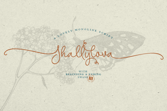 Shallylova Font for Elegant Campaigns