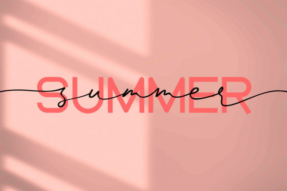 Summer Grow Font for Creative Campaigns
