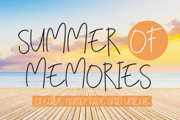 Summer of Memories Font: A Stylish Script for Branding