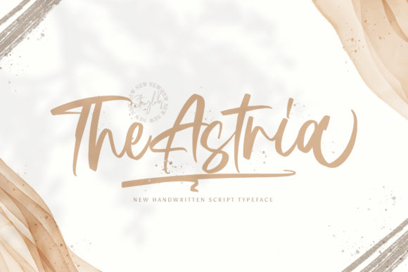 The Astria Font for Creative Crafters
