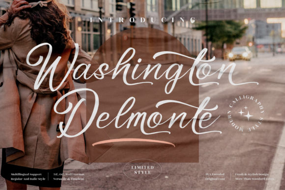 Washington Delmonte Font for Business
