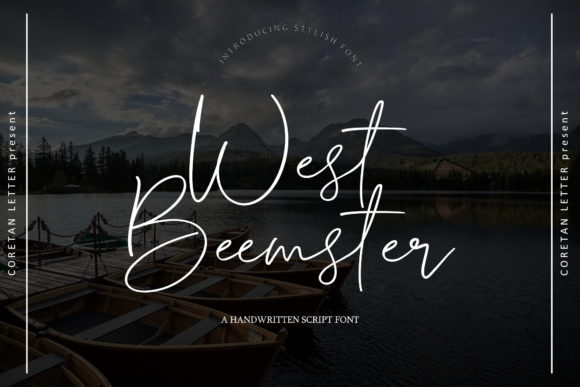West Beemster: A Refined Script for Elegant Design