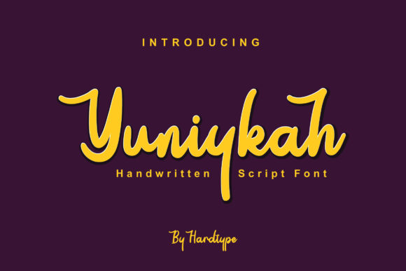 Yuniykah Font for Elegant Design